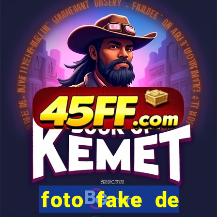 foto fake de menina cacheada